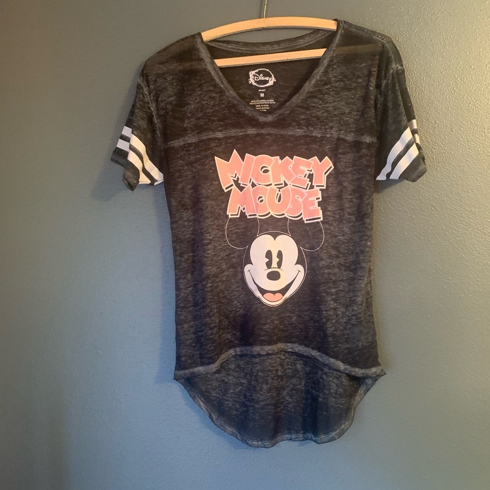 Disney Mickey Mouse Kids Charcoal Tee